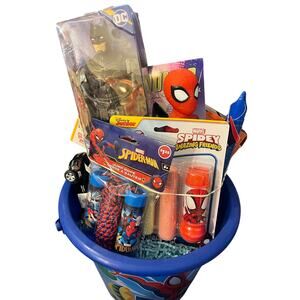 Spider-Man Avenger bundle/Easter  Batman, action figure, large story book color